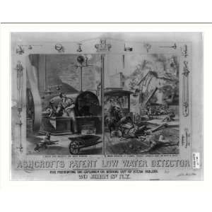 Historic Print (M): Ashcrofts patent low water detector 