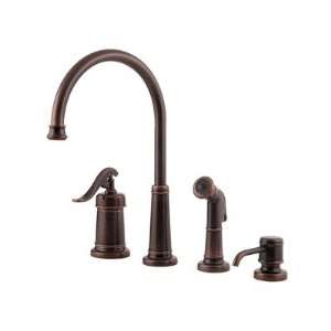 Price Pfister F 026 4YP Ashfield High Arc Kitchen Faucet with Matching 