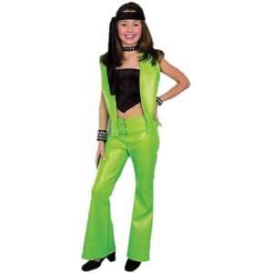  Kids Hippie Costume (Size:X large 12 14): Toys & Games