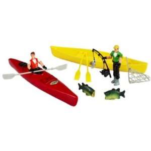  White Water and Fishing Adventure Play Set for Kids Toys & Games