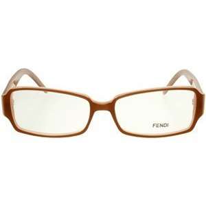  Fendi 665 Light Brown Eyeglasses