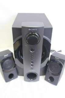 Sony SRSDB500 home audio subwoofer 2.1 Personal Speakers Black as is 