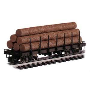  Bachman   Log Car w/Logs Undecorated G (Trains) Toys 