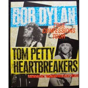   Confessions Tour Program Bob Dylan / Tom Petty & the Heartbreakers