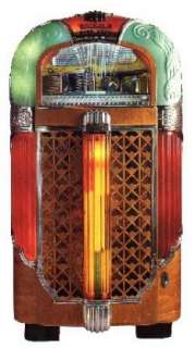 US Patent Office Rockola Magic Glo 1940s Jukebox 1428  