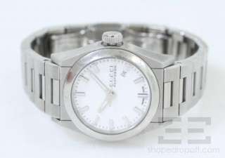 Gucci Ladies Stainless Steel Round Face Pantheon Watch  