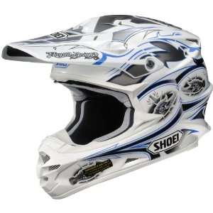  Shoei VFX W Motocross MX Helmet K Dub 2 White Automotive
