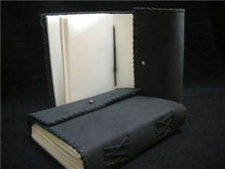 Suede Leather Diary Journal Notebook   Cartridge Paper  