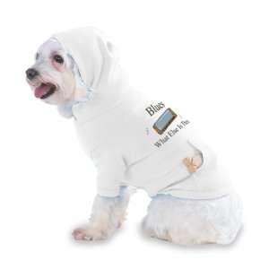 Blues What Else Is There Hooded T Shirt for Dog or Cat LARGE   WHITE 