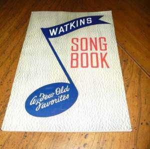 Watkins Song Book J. R. Watkins Co. Old Favorites  