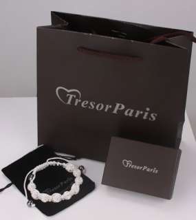 2012Hot!Tresor Paris Shamballa Czech Crystal Beads Bracelet(box+pouch 
