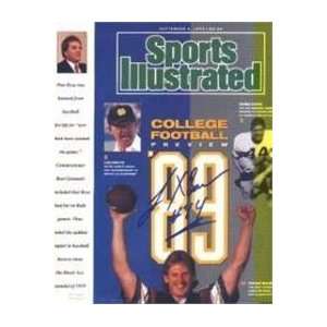  Frank Baur Autographed/Hand Signed Sports Illustrated 