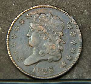 1828 Half Cent Nice Circulated (P18164)  