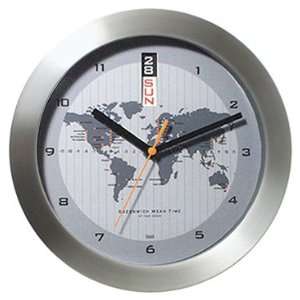  Greenwich Mean Time Wall Clock