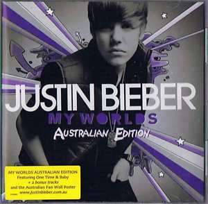 Justin Bieber   My Worlds Aussie Edition CD NEW  