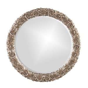  Rosalie Mirror   Antique Silver