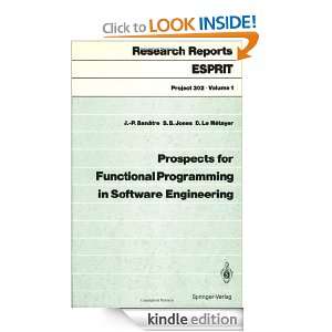 Programming in Software Engineering (Research Reports Esprit / Project 