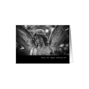  There are angels watching over  Sympathy Card Card Health 