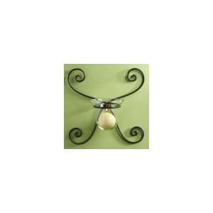   Bella Home™ Gabrielle Wrought Iron Wall Sconce: Home Improvement