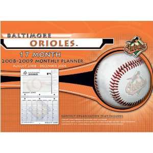  Baltimore Orioles 2008   2009 8x11 Academic Planner (Aug 
