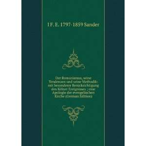   (German Edition) (9785877913448) I F. E. 1797 1859 Sander Books