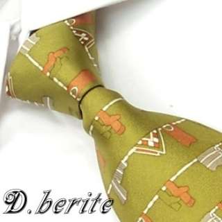 Neck ties Mens Tie 100% Silk New Necktie Handmade YH283  
