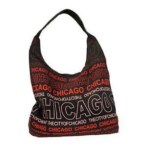  City of Chicago Large Tote Bag: Sports & Outdoors