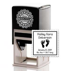  Baby Girl Feet Stamp Custom Stampers: Arts, Crafts 