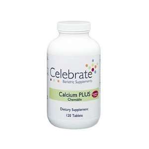  Creme Celebrate Vitamins Calcium PLUS Chewable Calcium (120 Tablets