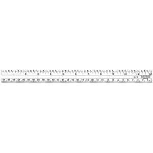  12 PACK RULER COED 1X12 INCHES Drafting, Engineering, Art 