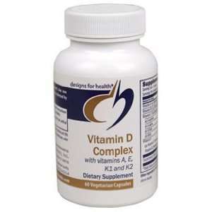  Designs for Health   Vitamin D Complex 60 vcaps Health 