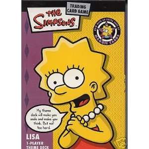  The Simpsons WOTC Lisa Gaming Starter Deck Toys & Games