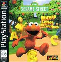 Sesame Street Elmos Letter Adventure PS1 PS2 kid game  