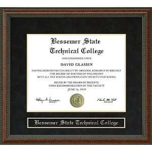  Bessemer State Technical College Diploma Frame: Sports 