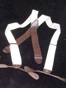 Canvas Civil War Old West Steampunk braces suspenders firefly ~~~MADE 