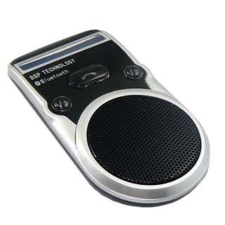 Solar Bluetooth Handsfree Car Kit Speaker For Cellphone Mobile Phone 