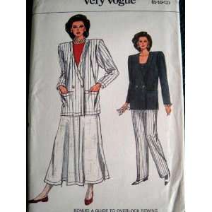   SIZE 8 10 12 VERY EASY VERY VOGUE SEWING PATTERN 9791: Everything Else