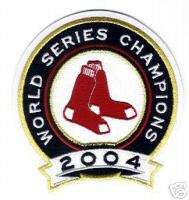 Champions 2004 World Series Patch Boston Red Sox 2007  
