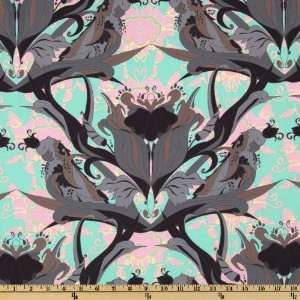  44 Wide Pernillas Journey Parrot Jungle Licorice Fabric 