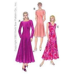  Kwik Sew Princess Line Dresses Pattern By The Each: Arts 