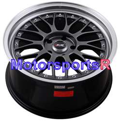   Chromium Black wheels Rims Staggered 98 99 04 Ford Mustang GT Cobra