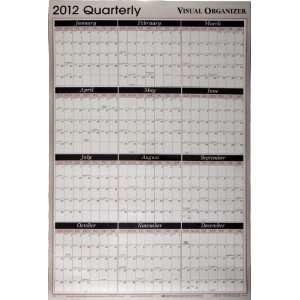   Erasable Wall Planner, Large Wall, Tan, 2012 (A123)