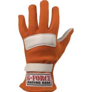  G Force 4101XXLOR G5 Orange XX Large Junior Racing Gloves 