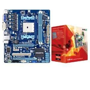   GIGABYTE GA A75M S2V & AMD A6 3650 APU Bundle