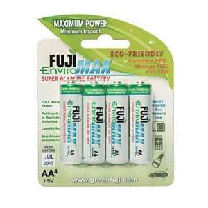    Cd/4 x 9 Fuji Super Alkaline Batteries (EC AA4)