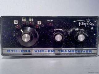 REGENCY BTH 204 VHF FM TRANSCEIVER  