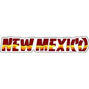  New Mexico Car Bumper Sticker Decal 8x2 Everything Else