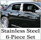 2011 2012 Chrysler 300 300C 6Pc Chrome Stainless Steel  (Fits 300)