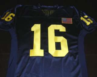   DENARD ROBINSON SIGNED #16 Michigan Football BEAT OHIO Jersey  