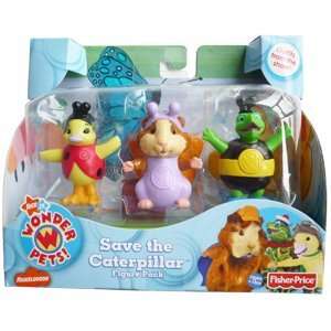  Wonder Pets Save the Caterpillar Figure Pack: Toys & Games